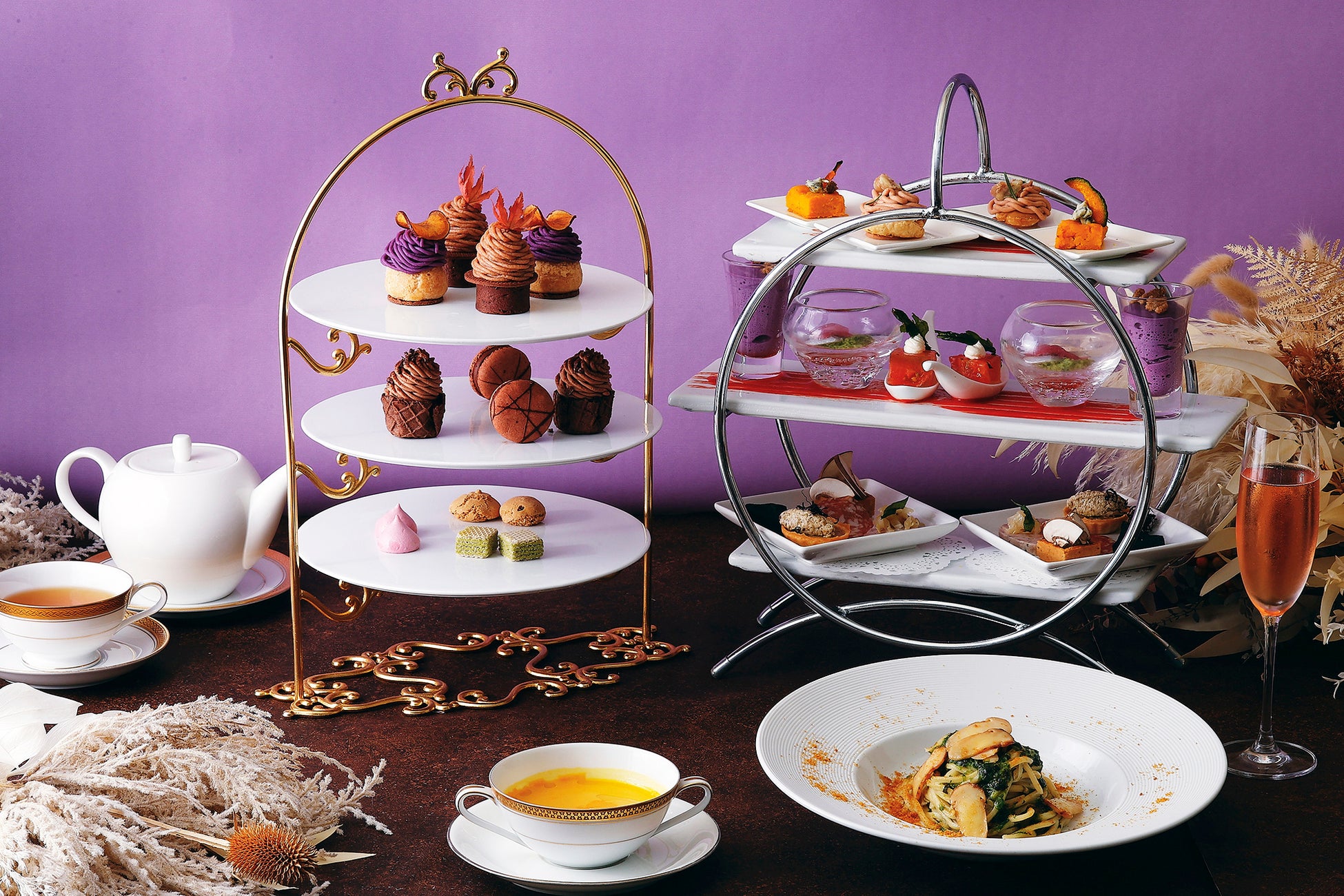 ジリオンのアフタヌーンティー付きランチイメージ