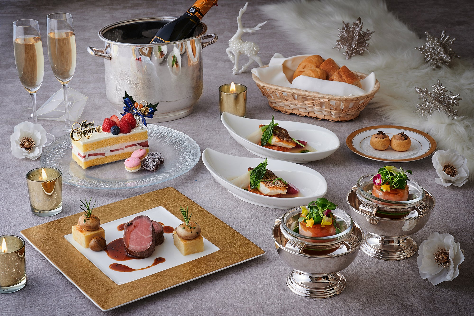 厳選した食材で作ったスペシャルディナーコースをご提供