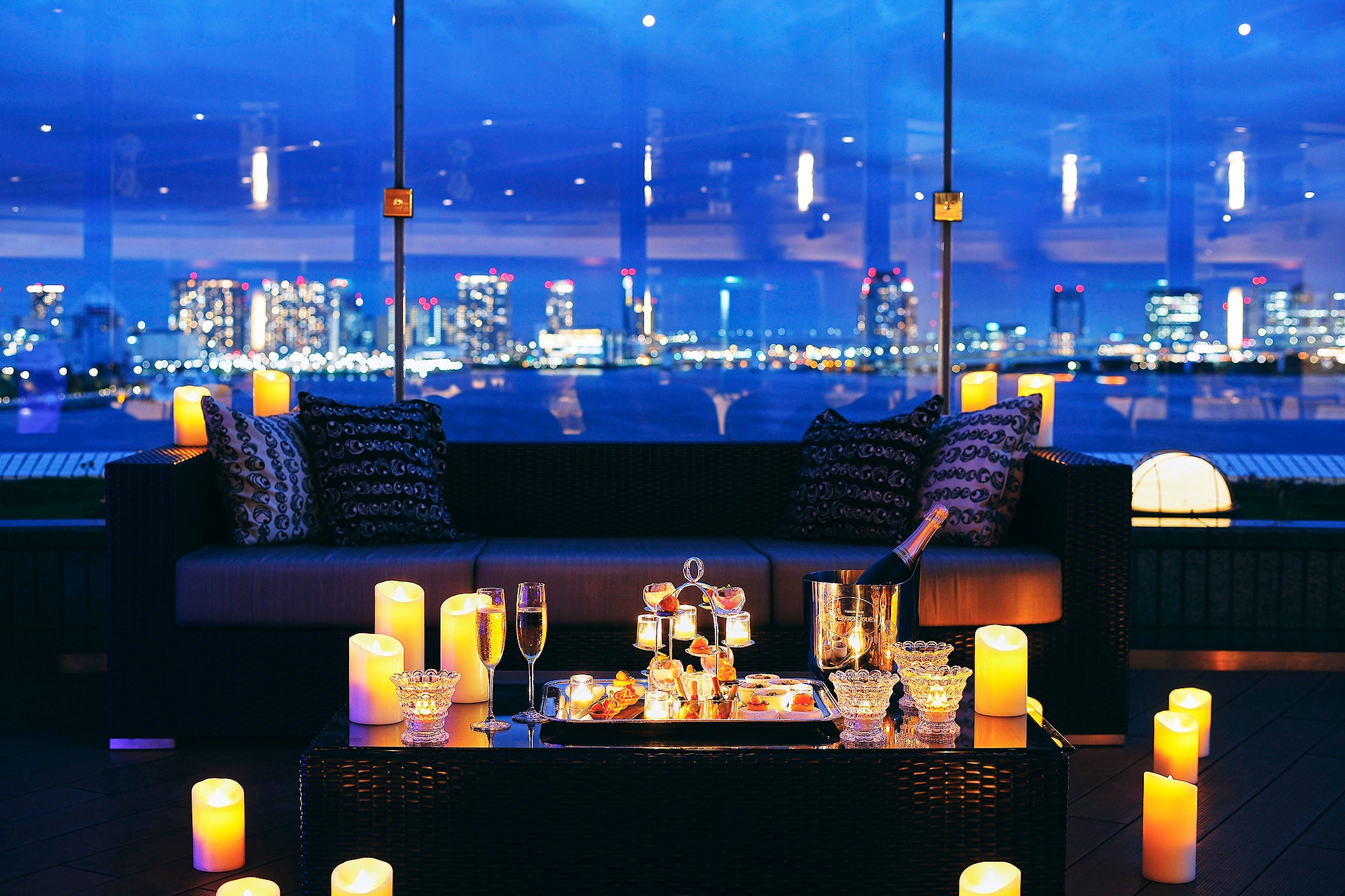 ルーフトップテラスでのイメージ