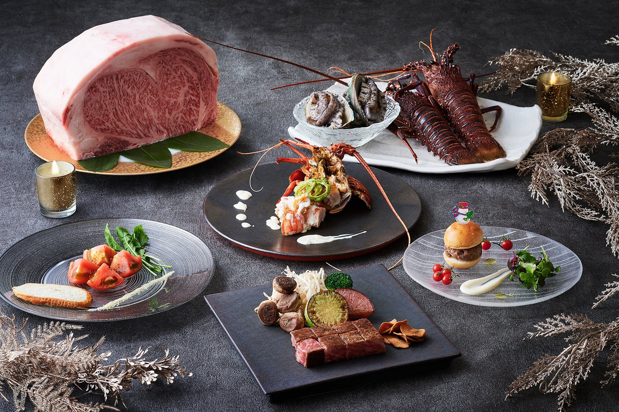 鉄板焼 匠のクリスマスディナー（イメージ）
