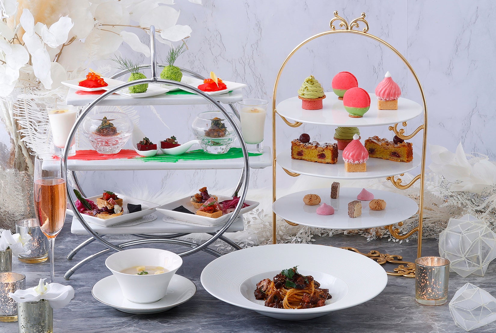 ジリオンのアフタヌーンティー付きランチ(イメージ)