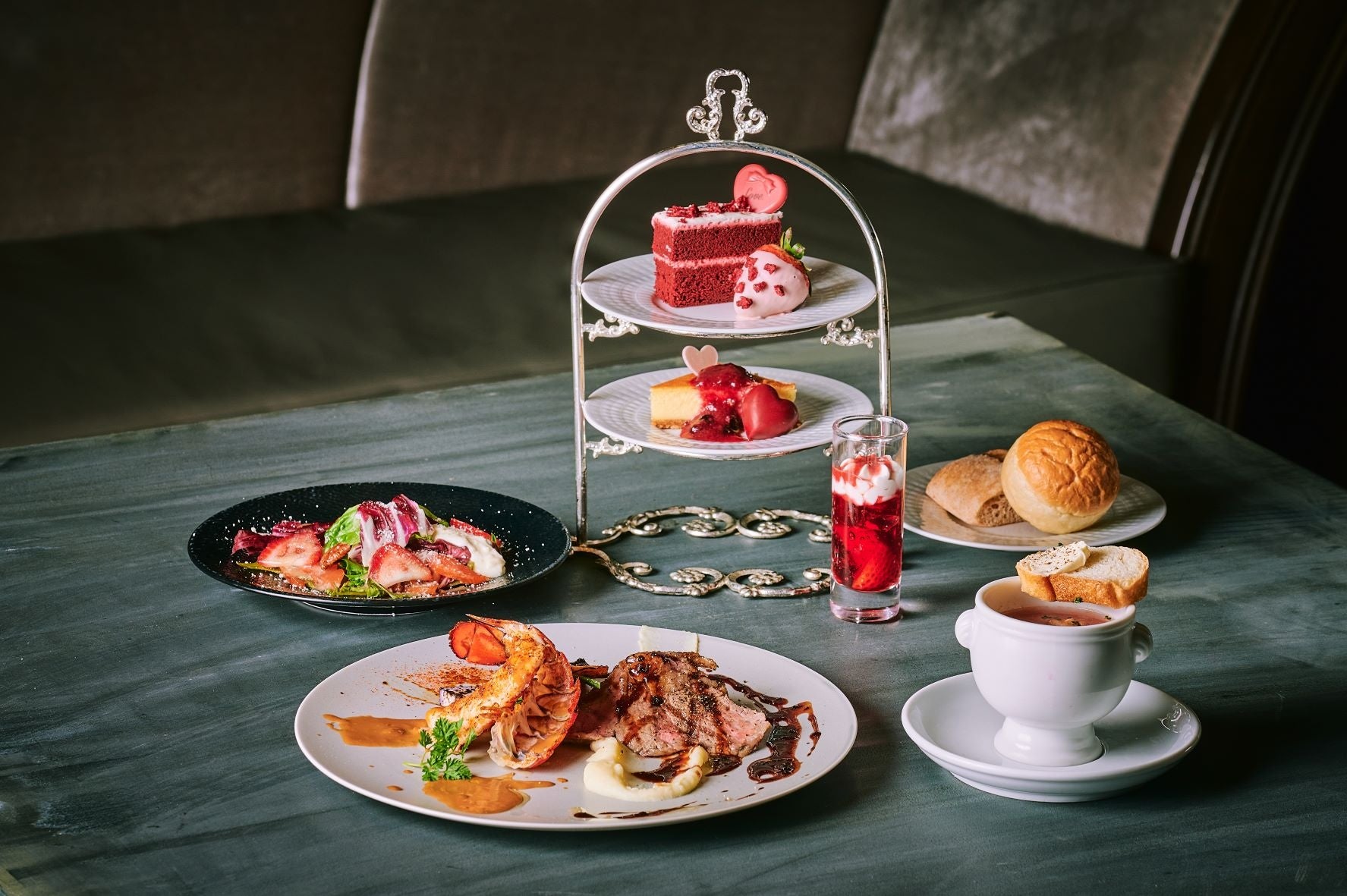 アフタヌーンティー付ディナー