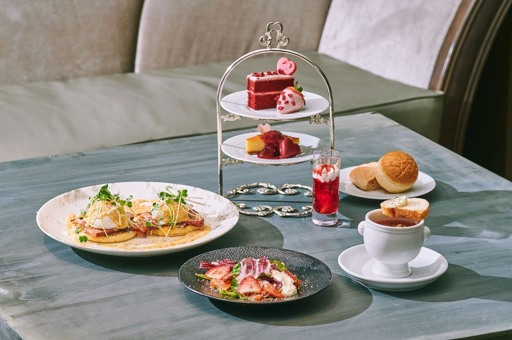 アフタヌーンティー付ランチ