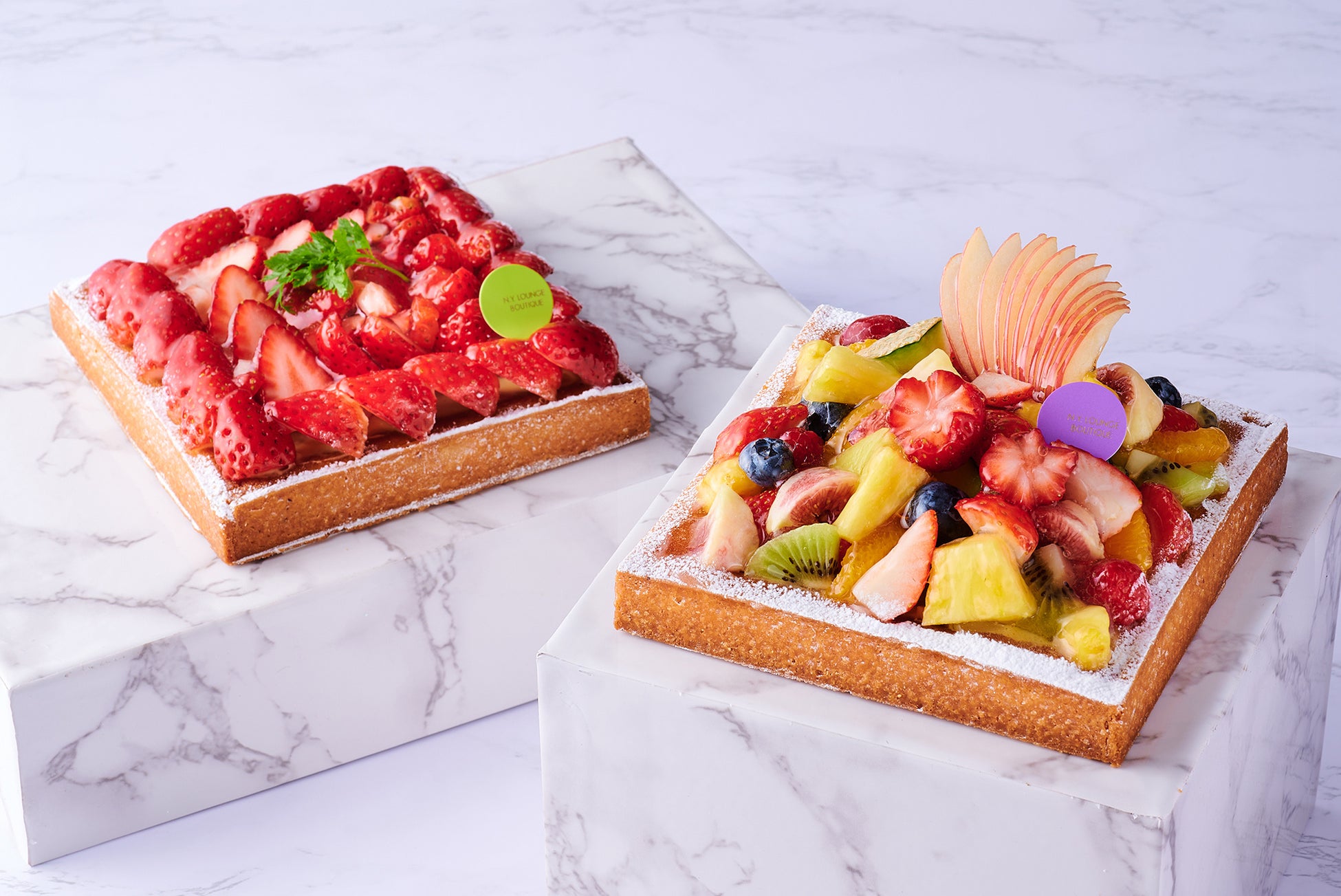 バースデーや手土産におすすめのフルーツをたっぷりのせたタルト