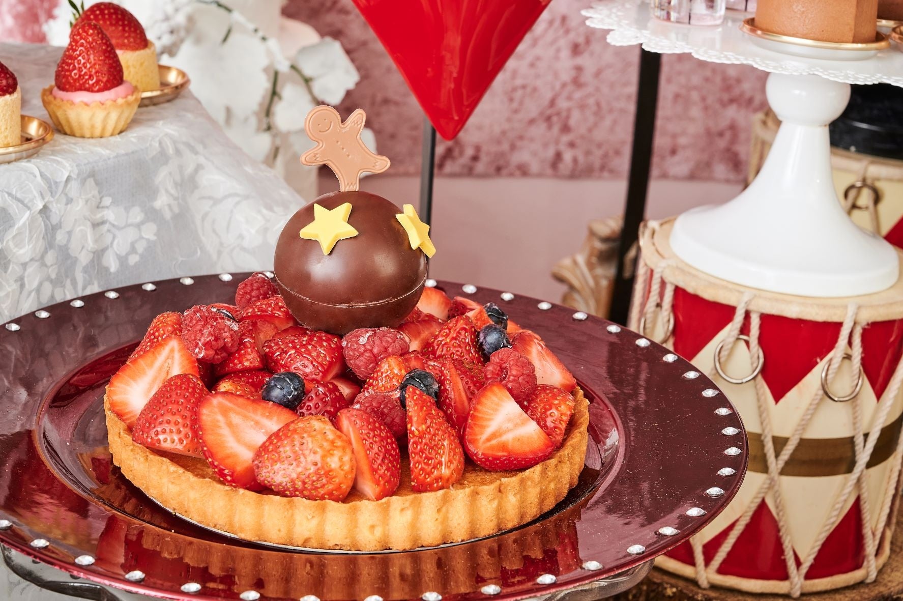 玉乗り ストロベリータルト