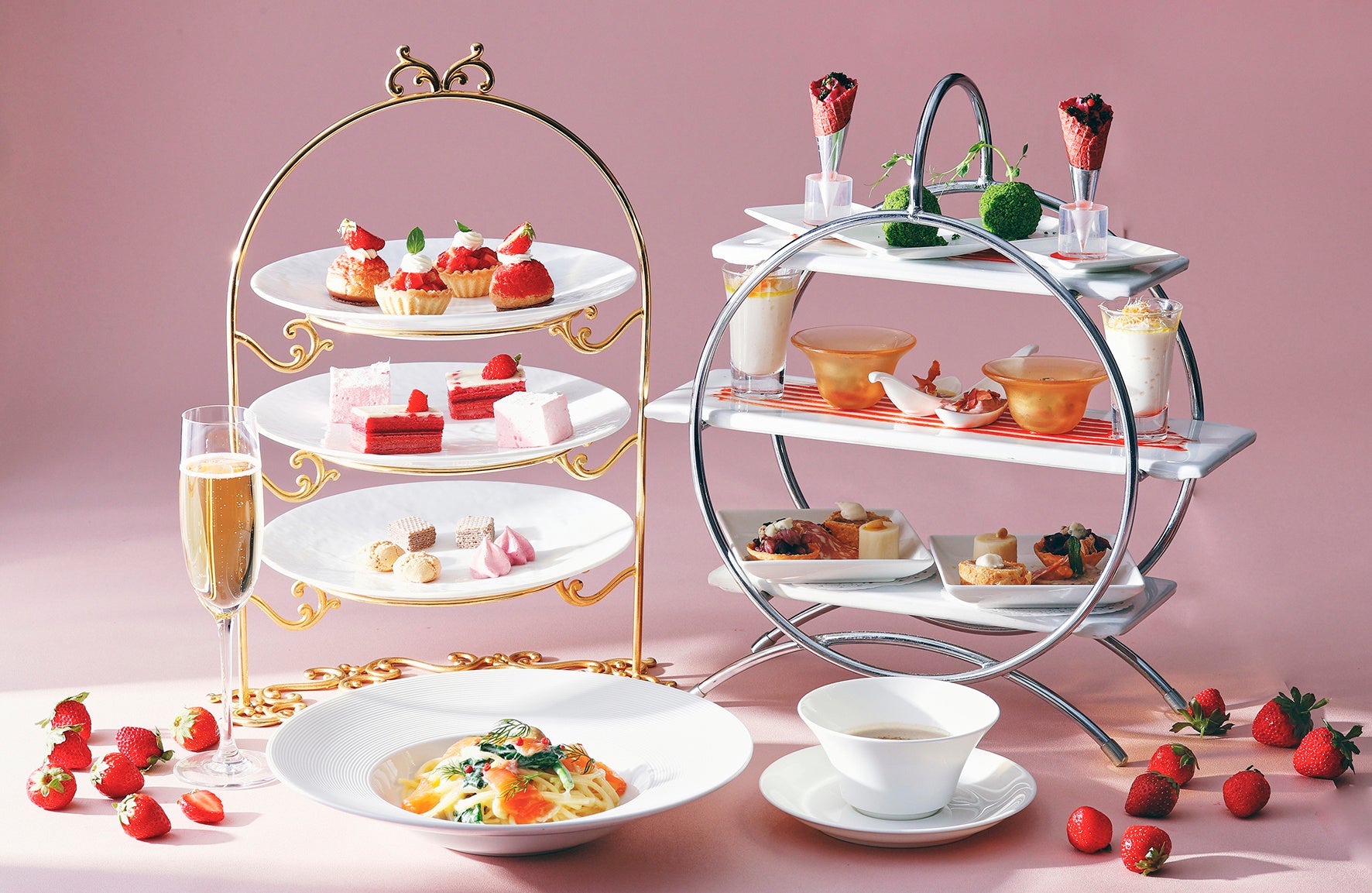 ジリオンのアフタヌーンティー付きランチ（イメージ）