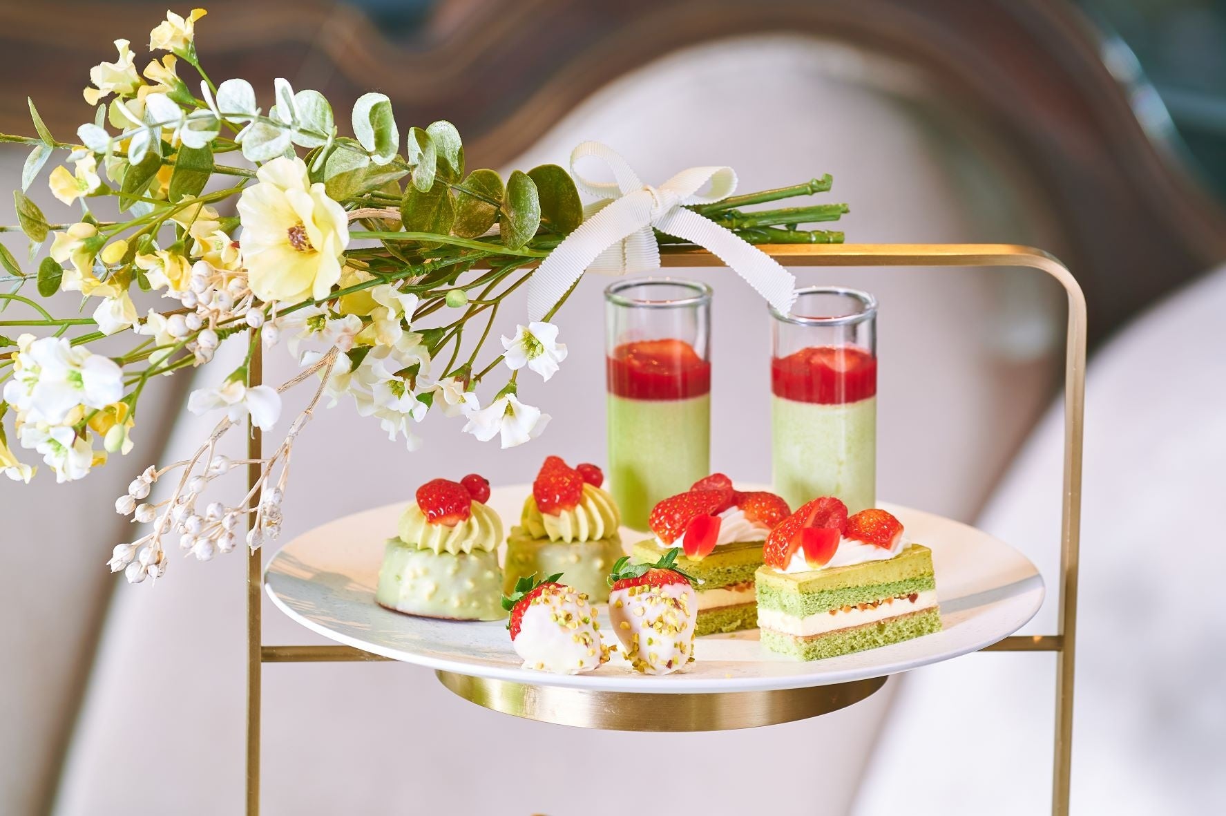 ピスタチオと相性の良い甘酸っぱい苺の組み合わせ