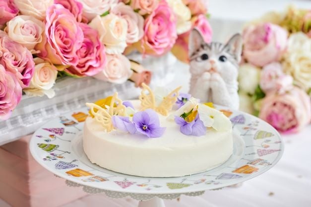 イングリッシュガーデン チーズケーキ