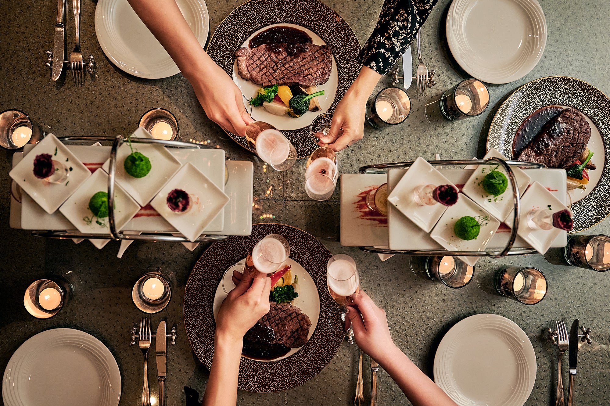 旬の食材を使った料理と2時間のフリーフローが楽しめるプランで贅沢なひとときを