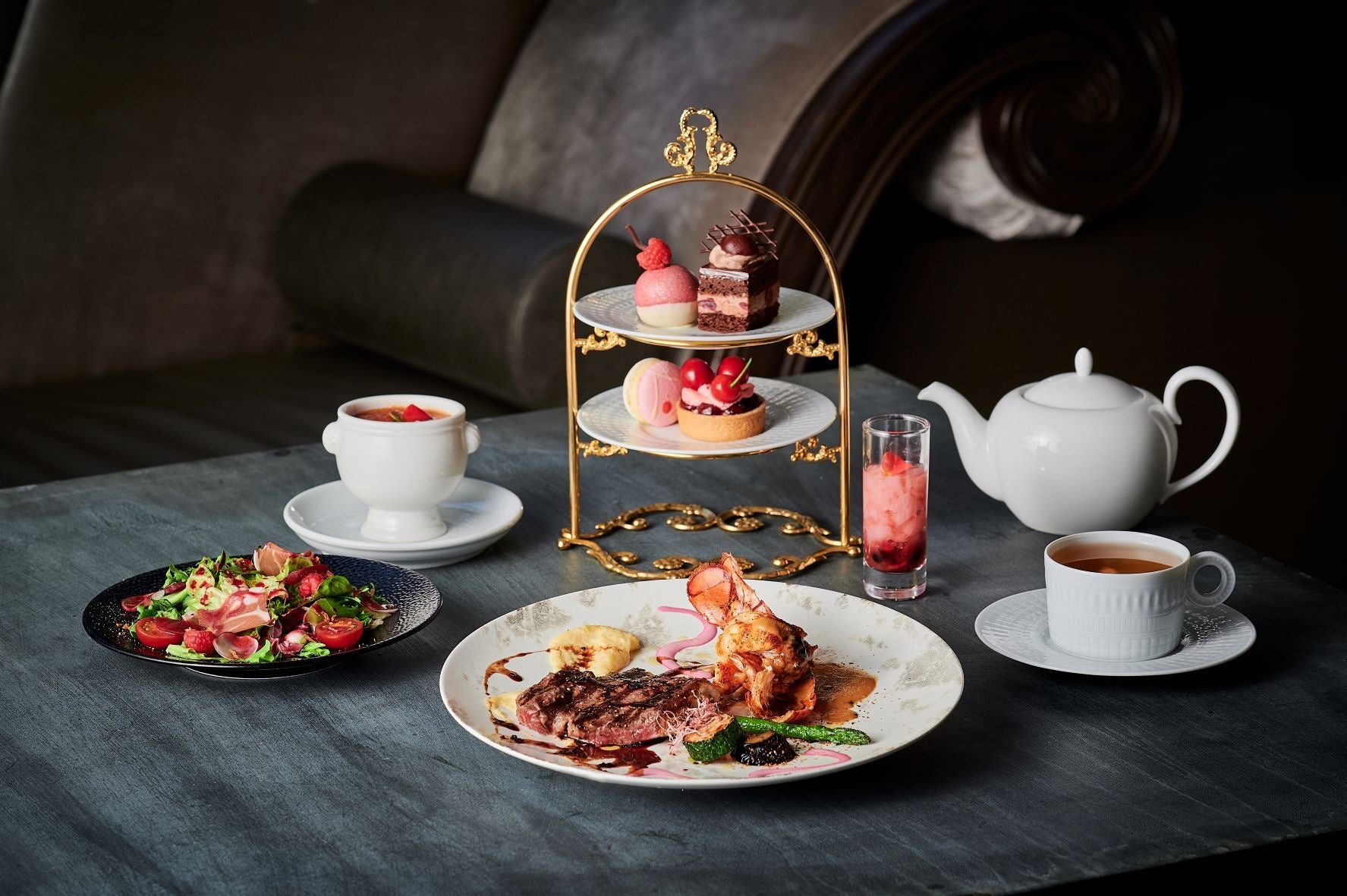 アフタヌーンティー付ディナー 