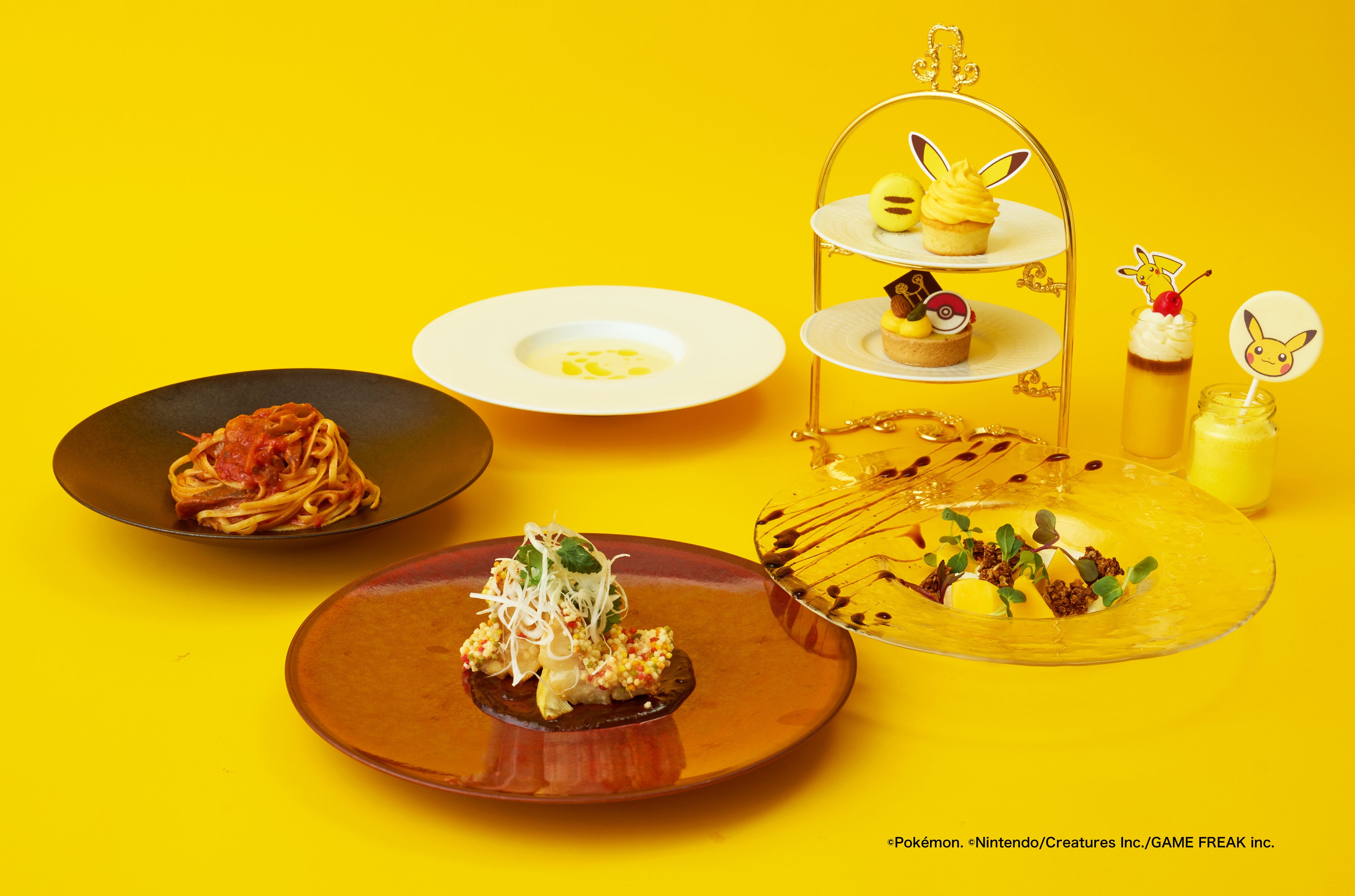 ポケモンセンター ピカチュウ PIKACHU DINER ダイナー 4点セット ポケモンセンター ピカチュウ PIKACHU DINER ダイナー 4点セット