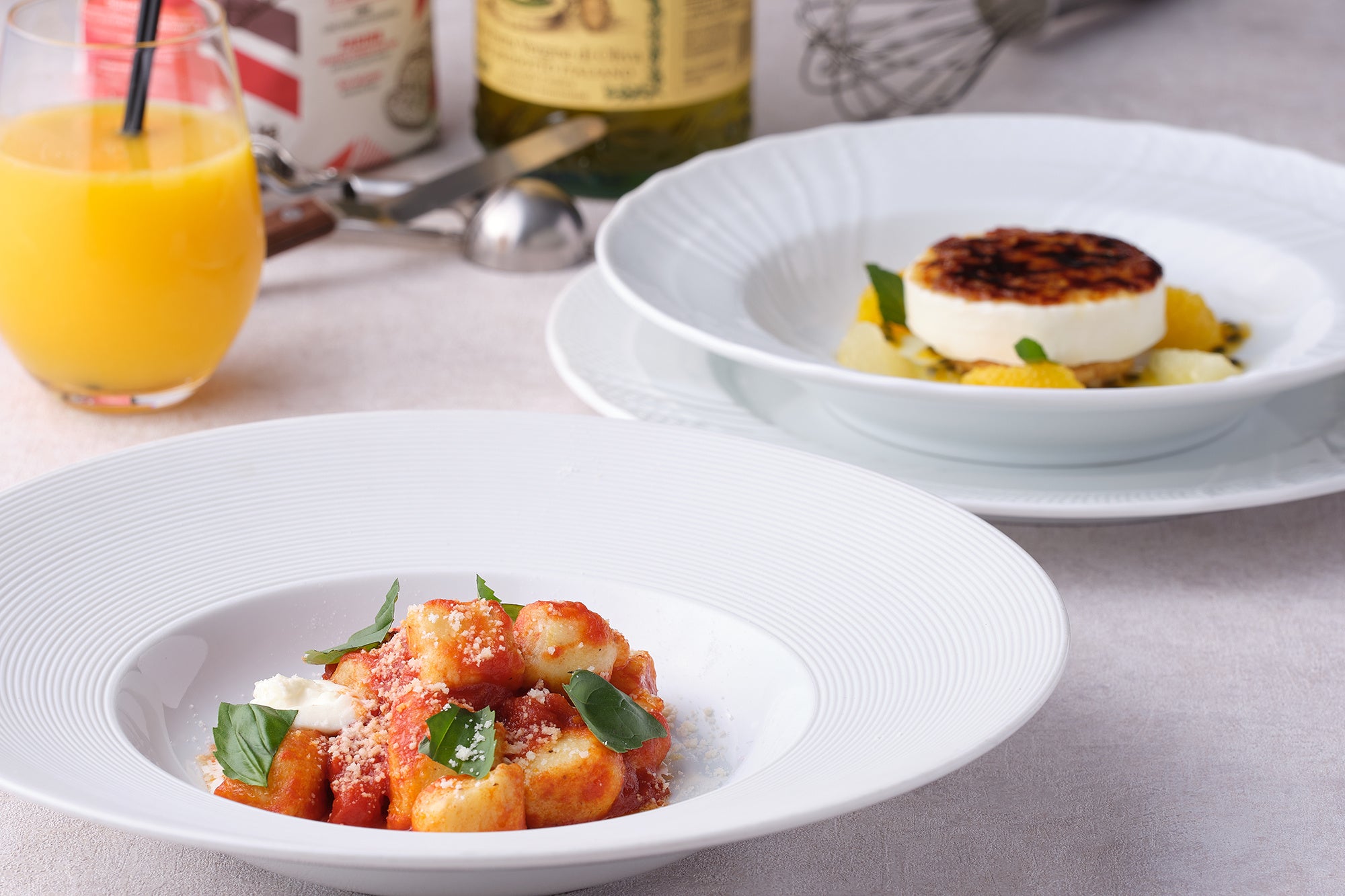 シェフと触れ合いながら楽しめる イタリアンクッキング体験