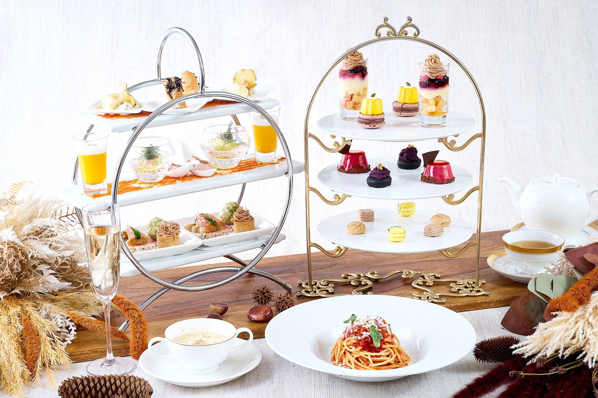 ジリオンのアフタヌーンティー付きランチイメージ