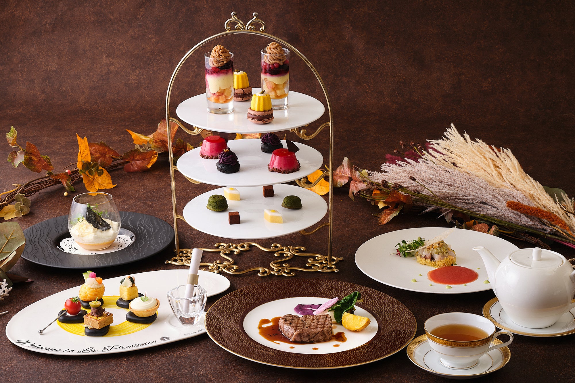 ラ・プロヴァンスのアフタヌーンティー付きランチイメージ