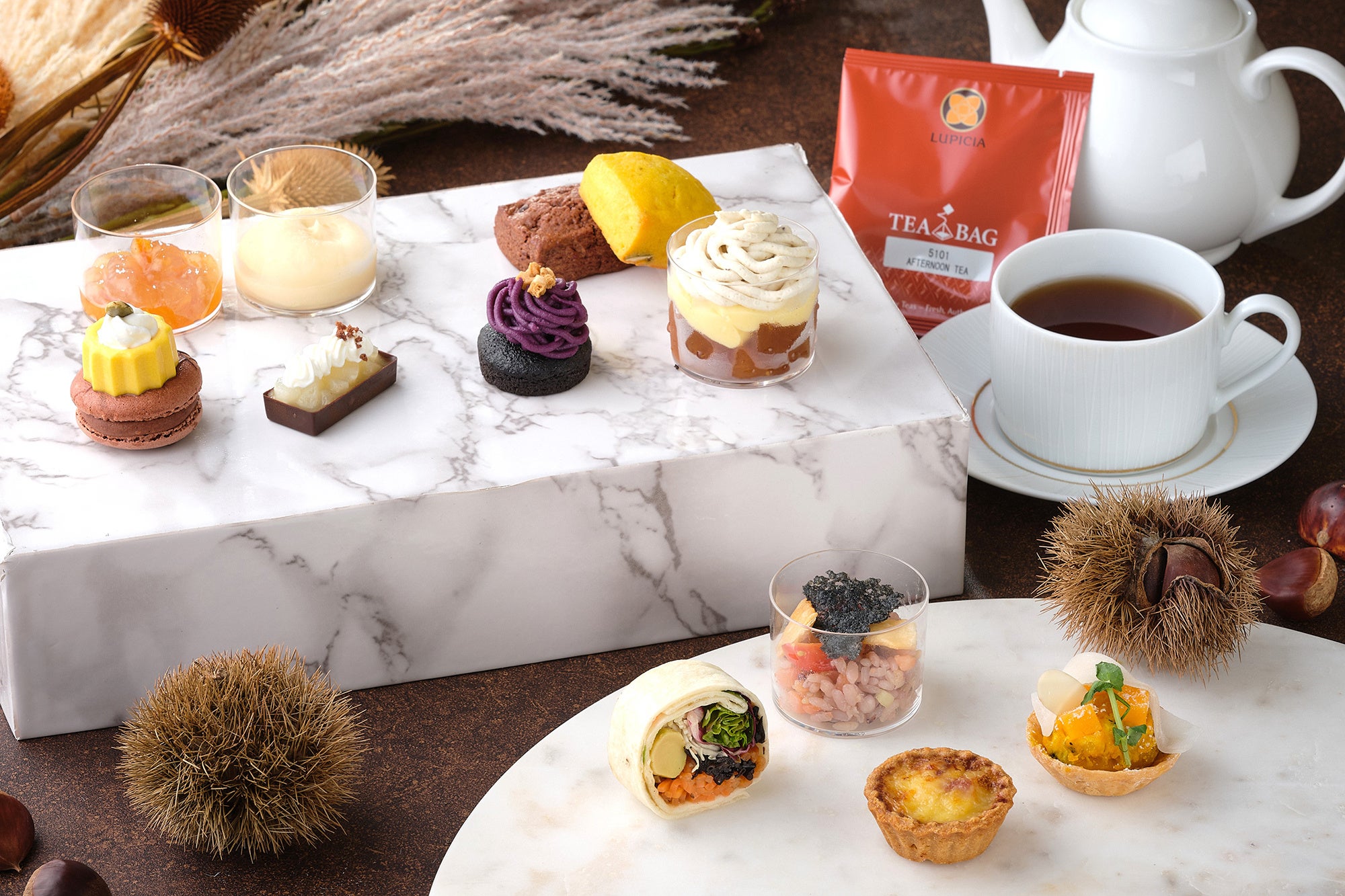 N.Y.ラウンジブティックのテイクアウト アフタヌーンティーイメージ