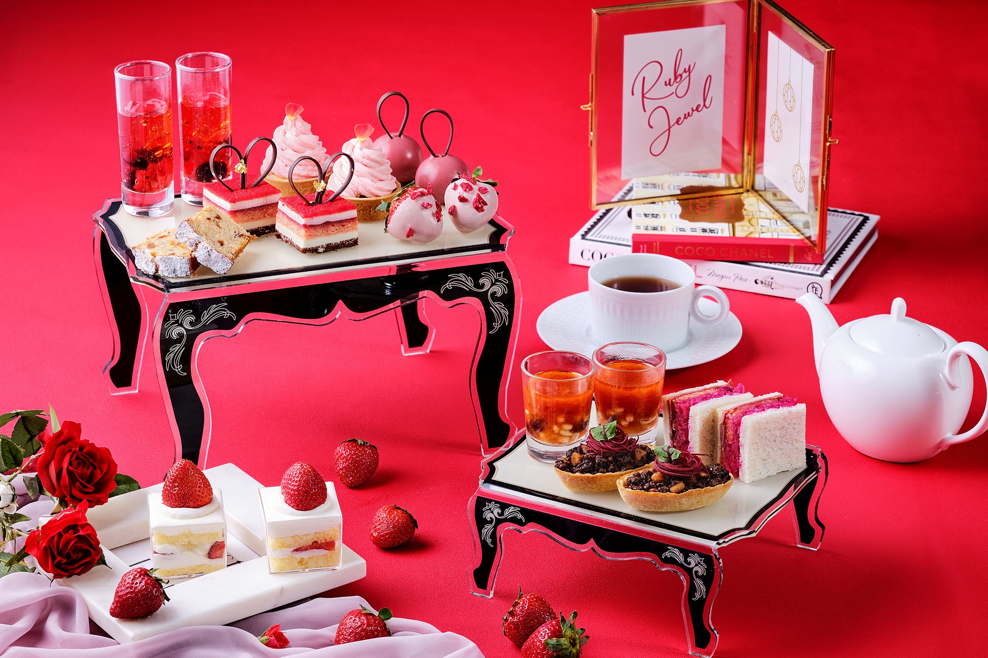 「ルビージュエル アフタヌーンティー」11月14日～11月30日　提供