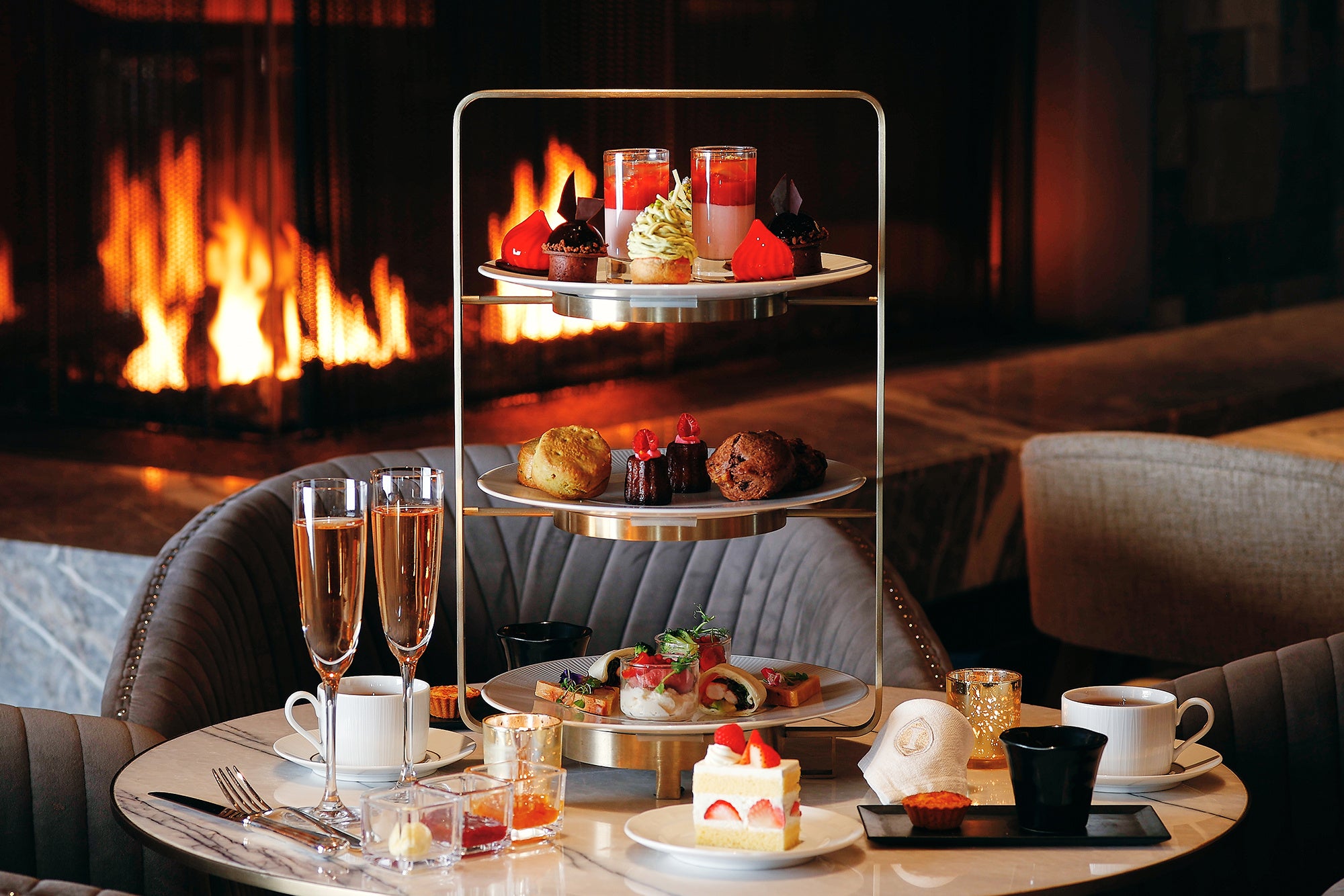 ハドソンラウンジのアフタヌーンティー（イメージ）