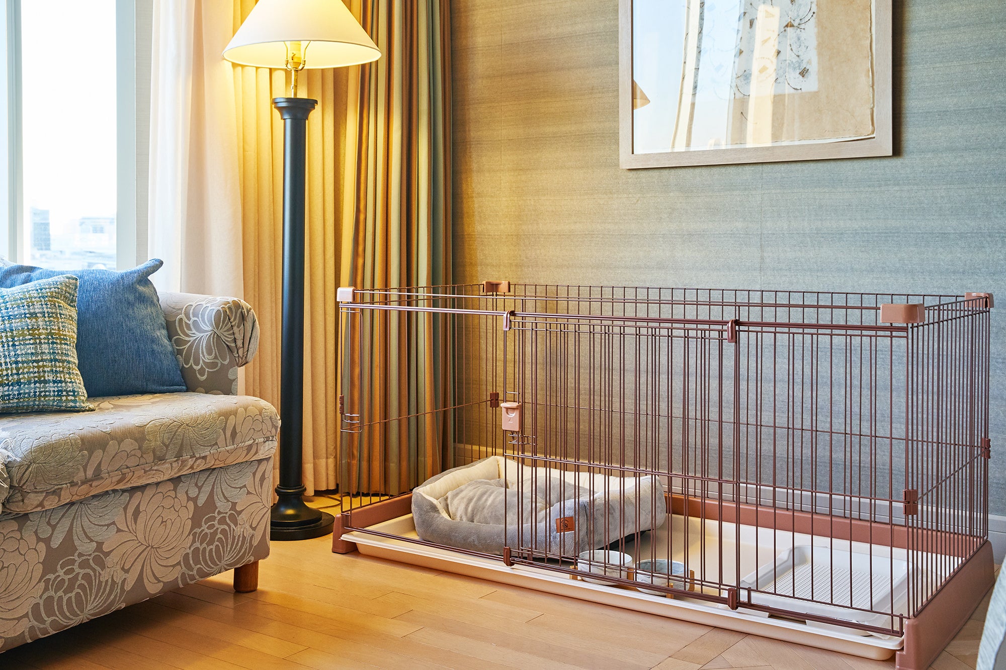 充実したわんちゃんアメニティ