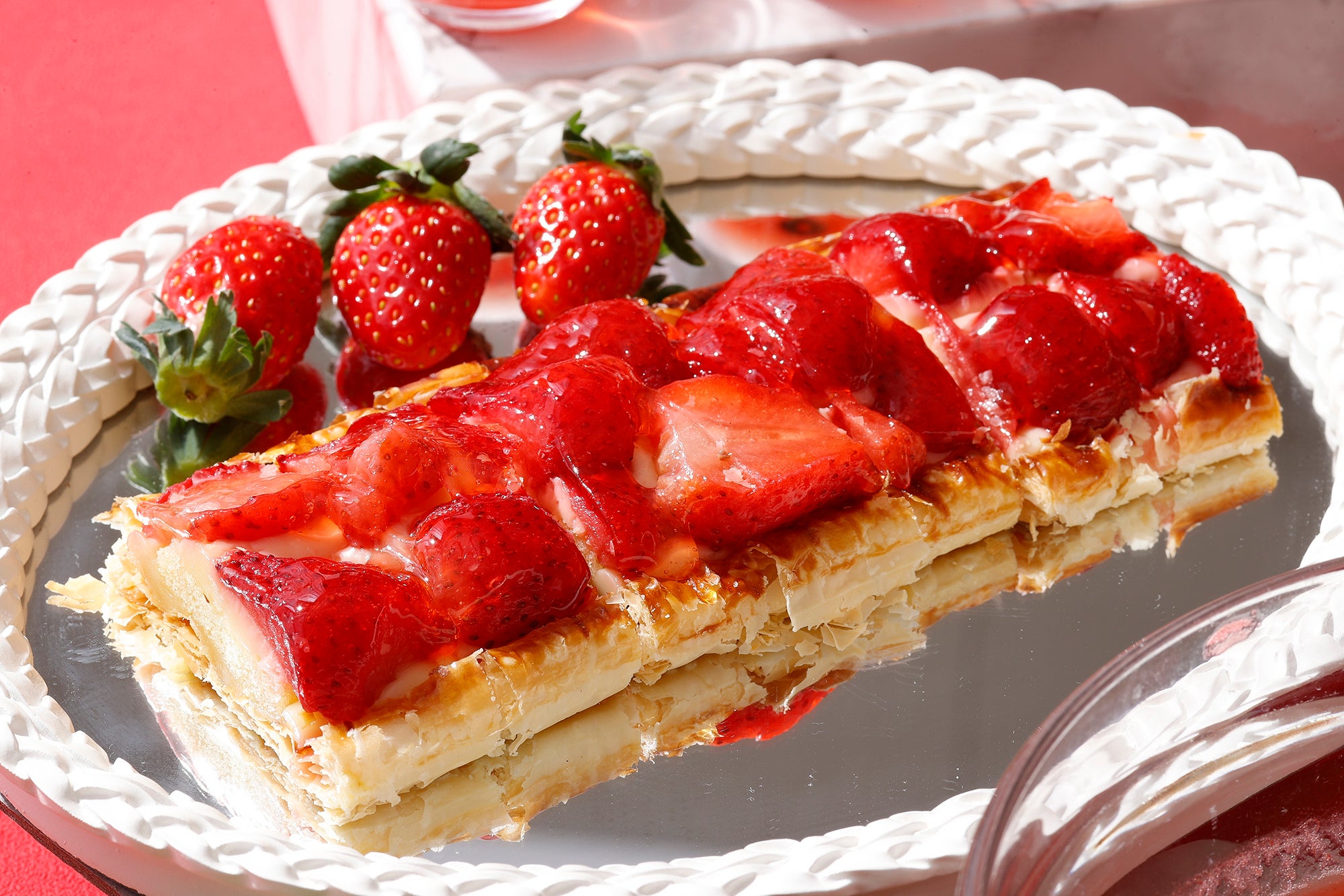 パイ生地のサクサク感といちごの甘酸っぱさが絶妙