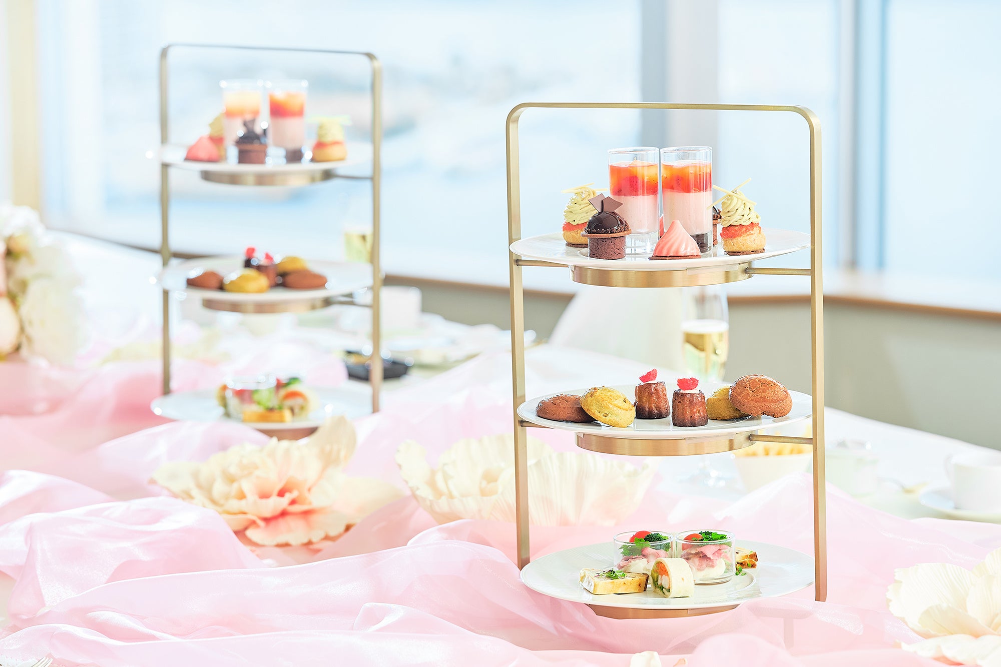 ホテル特製のアフタヌーンティー（イメージ）