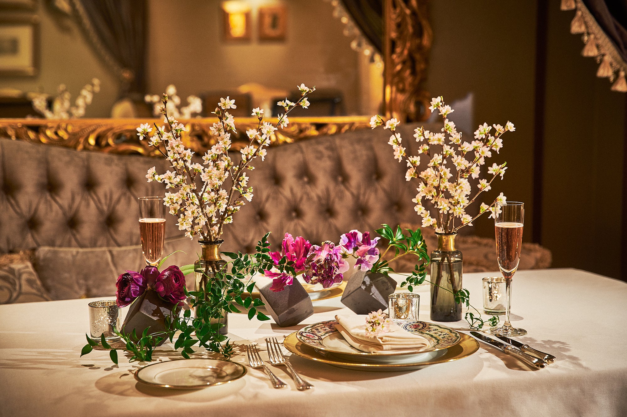 ラ・プロヴァンス テーブル装花イメージ