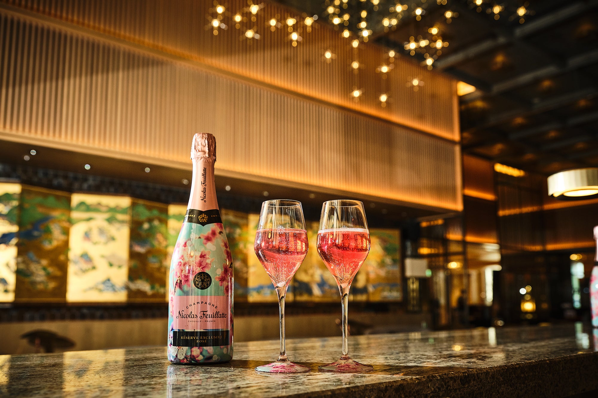 「二コラ・フィアット」より、日本をイメージしてデザインされたシャンパーニュをお楽しみいただけるフェアを開催