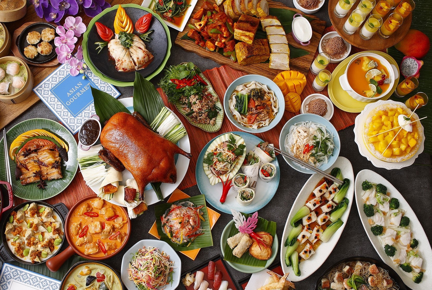 腸活に嬉しい美容効果が期待できる食材を取り入れた、アジアの人気グルメが大集合