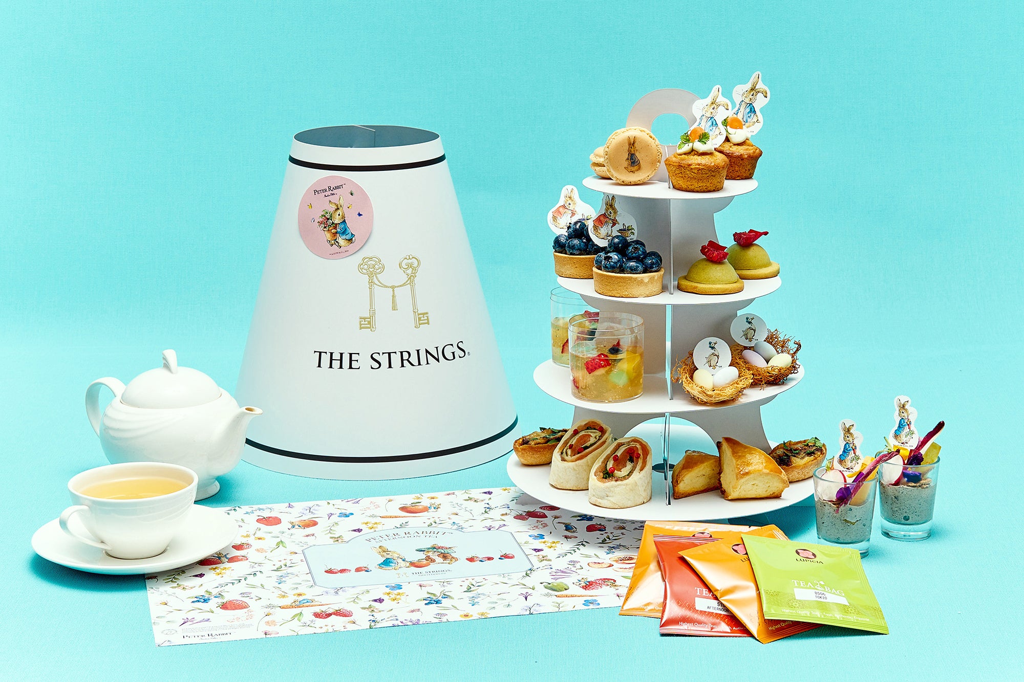 希少品かと。ピーターラビットと仲間たち　ケーキの上に置くキャンドルスタンド 希少品かと。ピーターラビットと仲間たち ケーキの上に置く