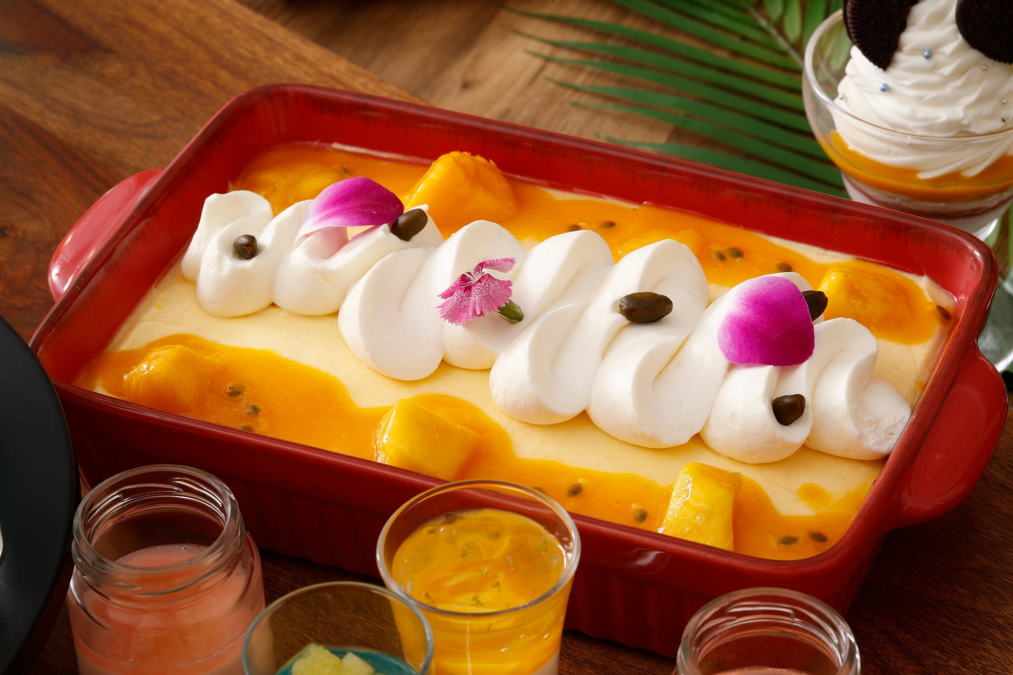 トロピカルフルーツを使用したスイーツ