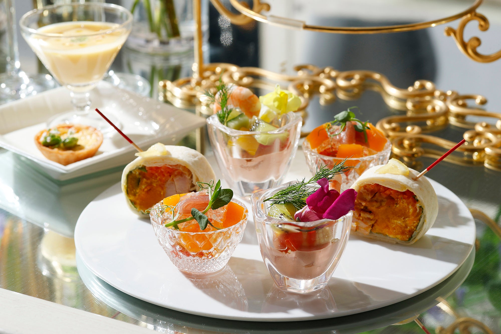 ソルトやアーモンドオイルを取り入れた上質な味わいのセイボリー