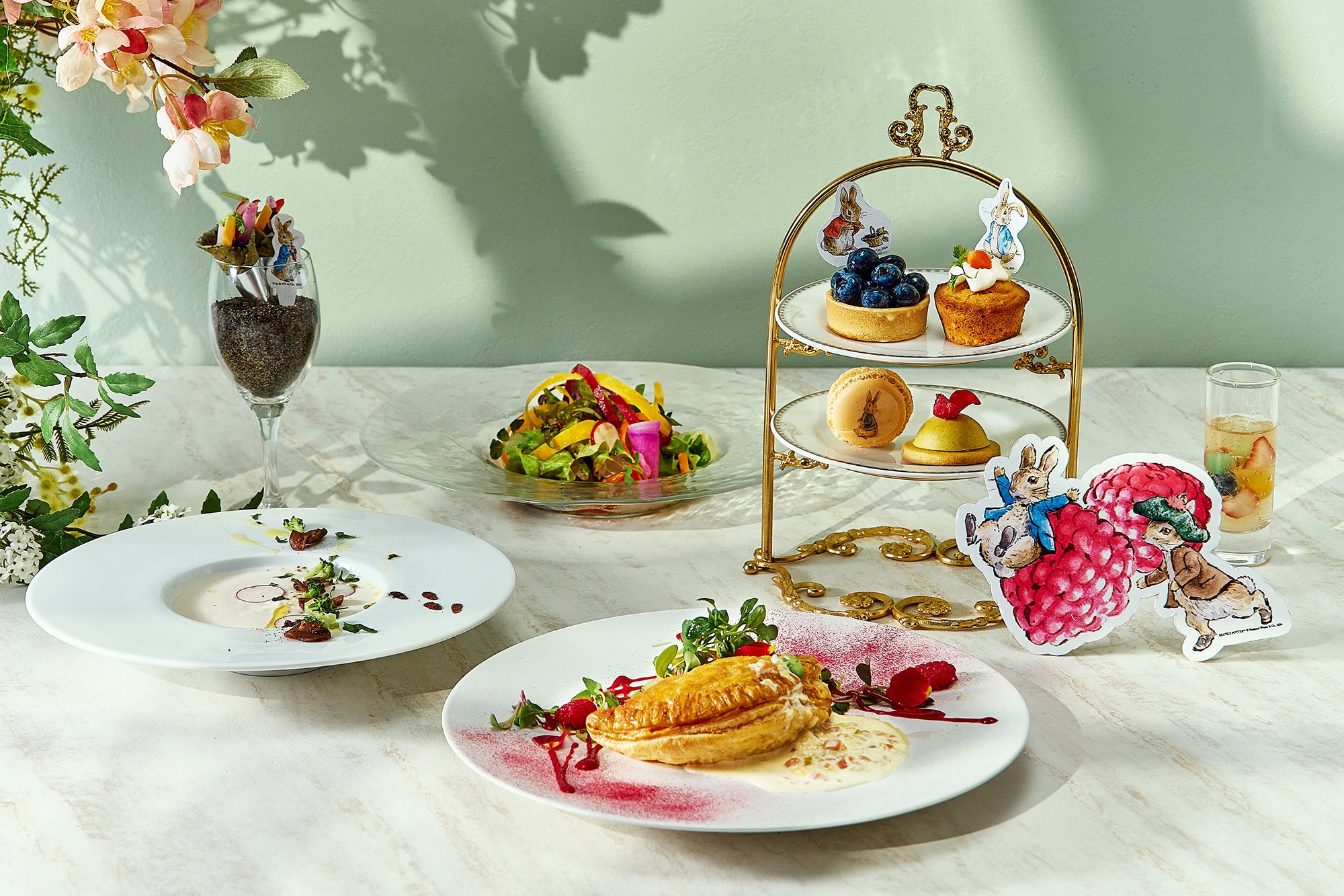 『ピーターラビット™ スペシャルコース』（イメージ）