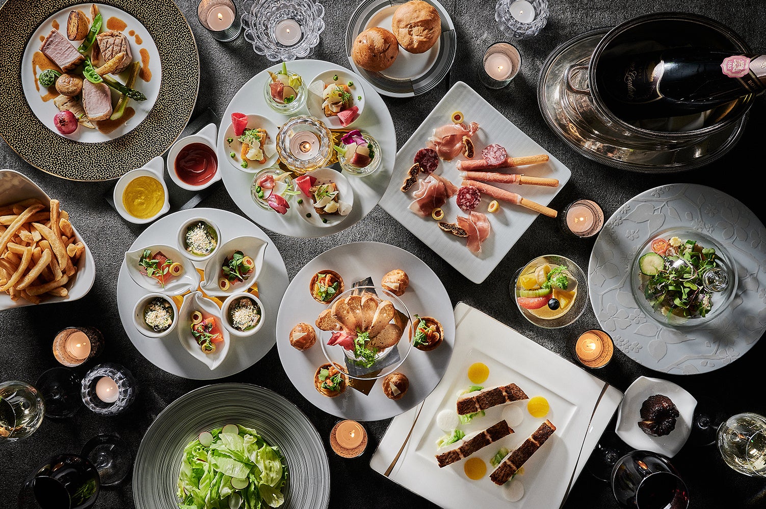 ルーフトップバー IN Tokyo Bay パーティープラン (料理イメージ)