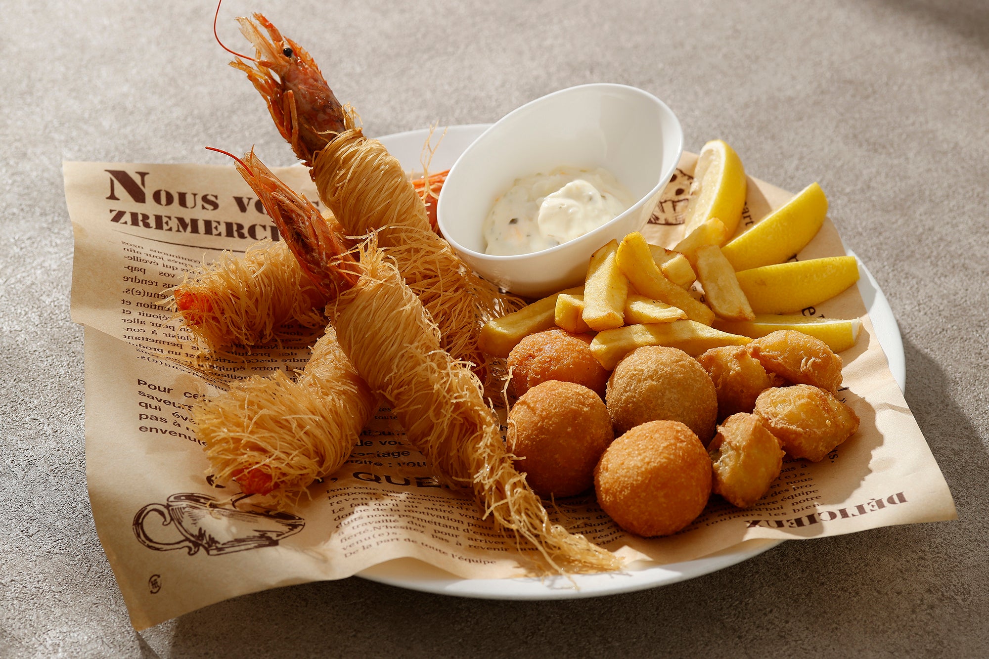 シーフードもお楽しみいただけるフリットミスト（イメージ）