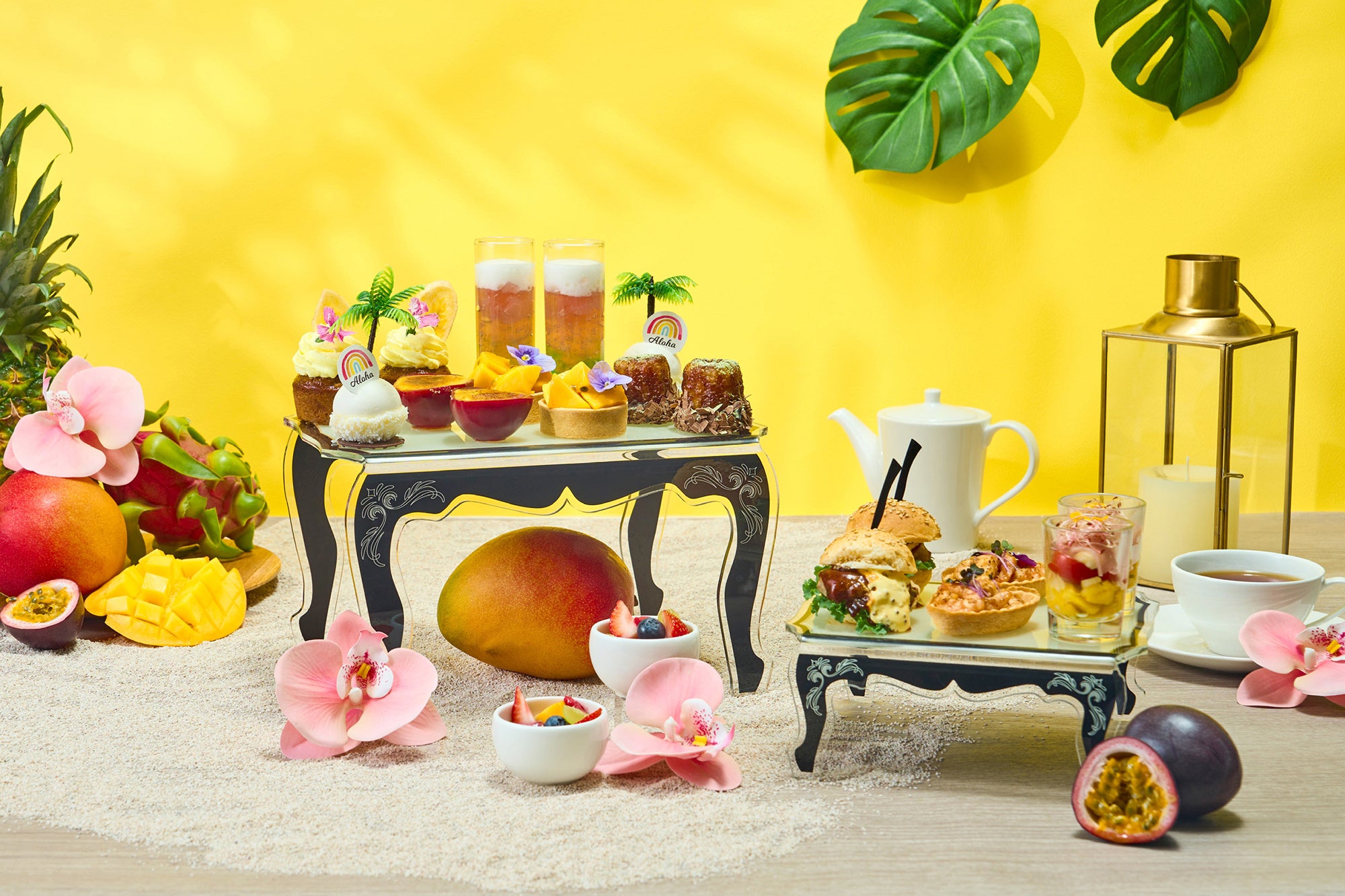 『ハワイアンサマー アフタヌーンティー』（イメージ）