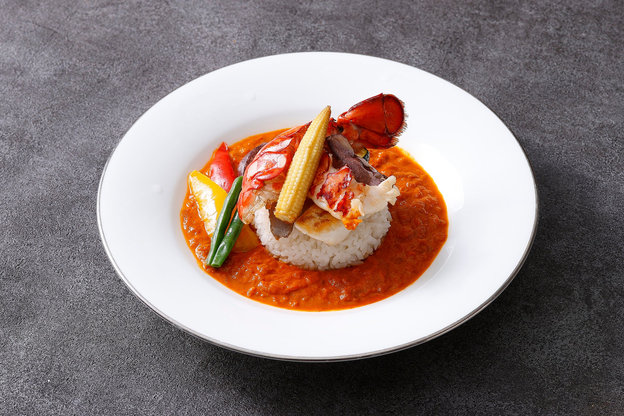 オマール海老のシーフードカレー