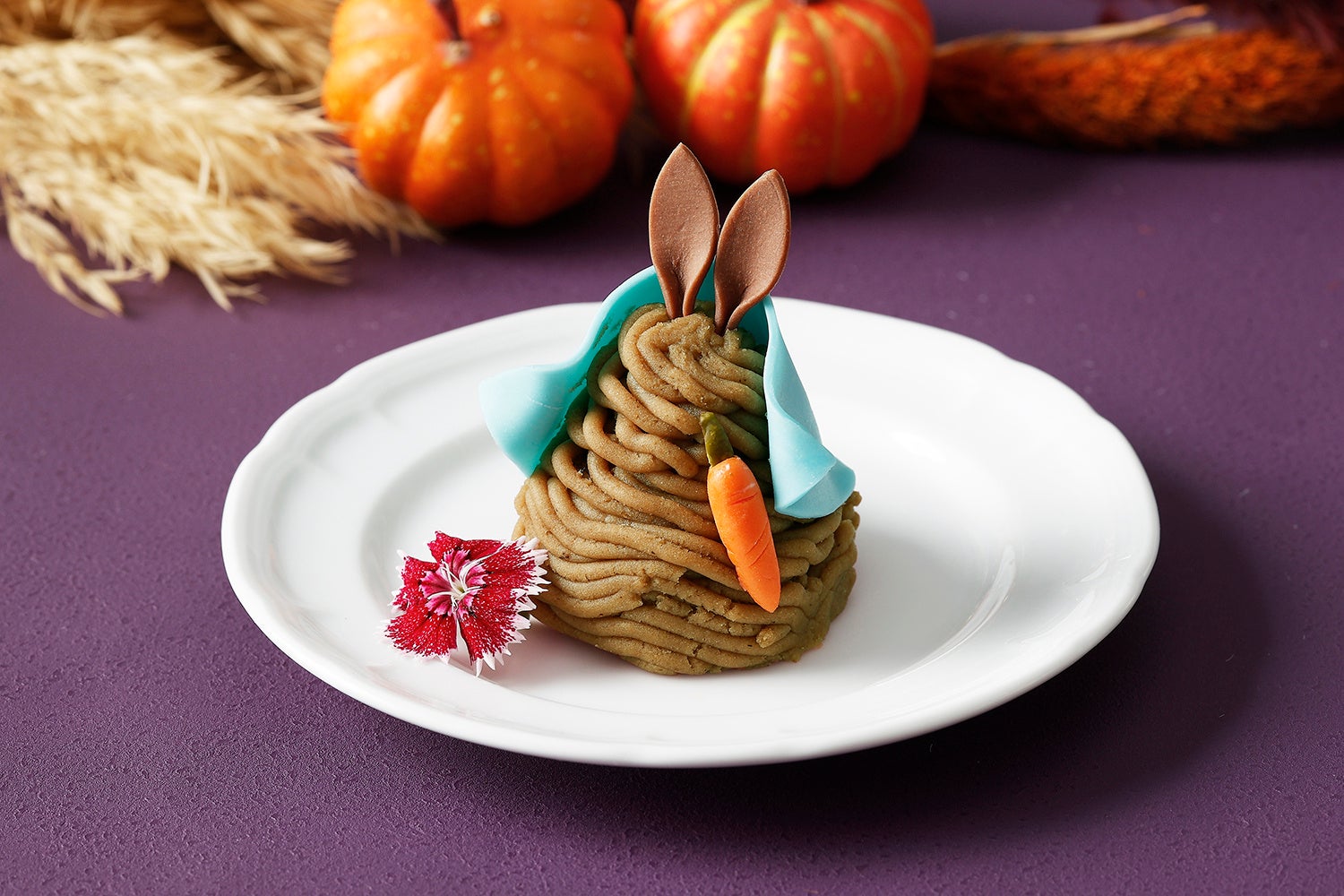 スペシャリテ 「ピーターラビットの和栗のモンブラン」