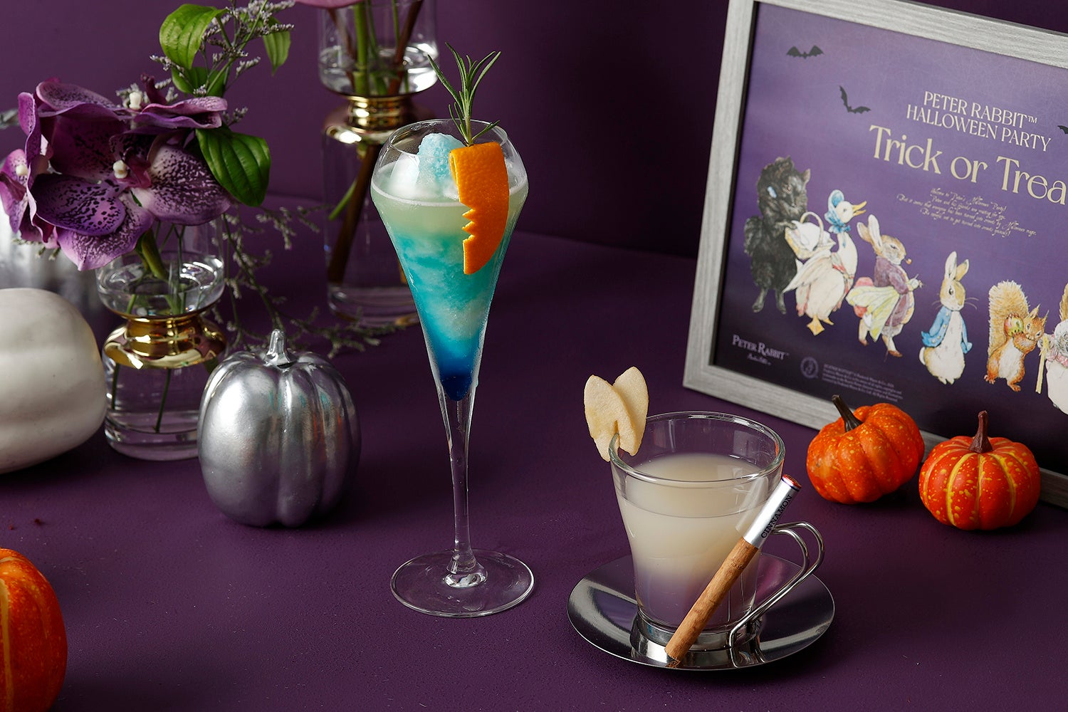 絵本をイメージした スペシャルドリンク