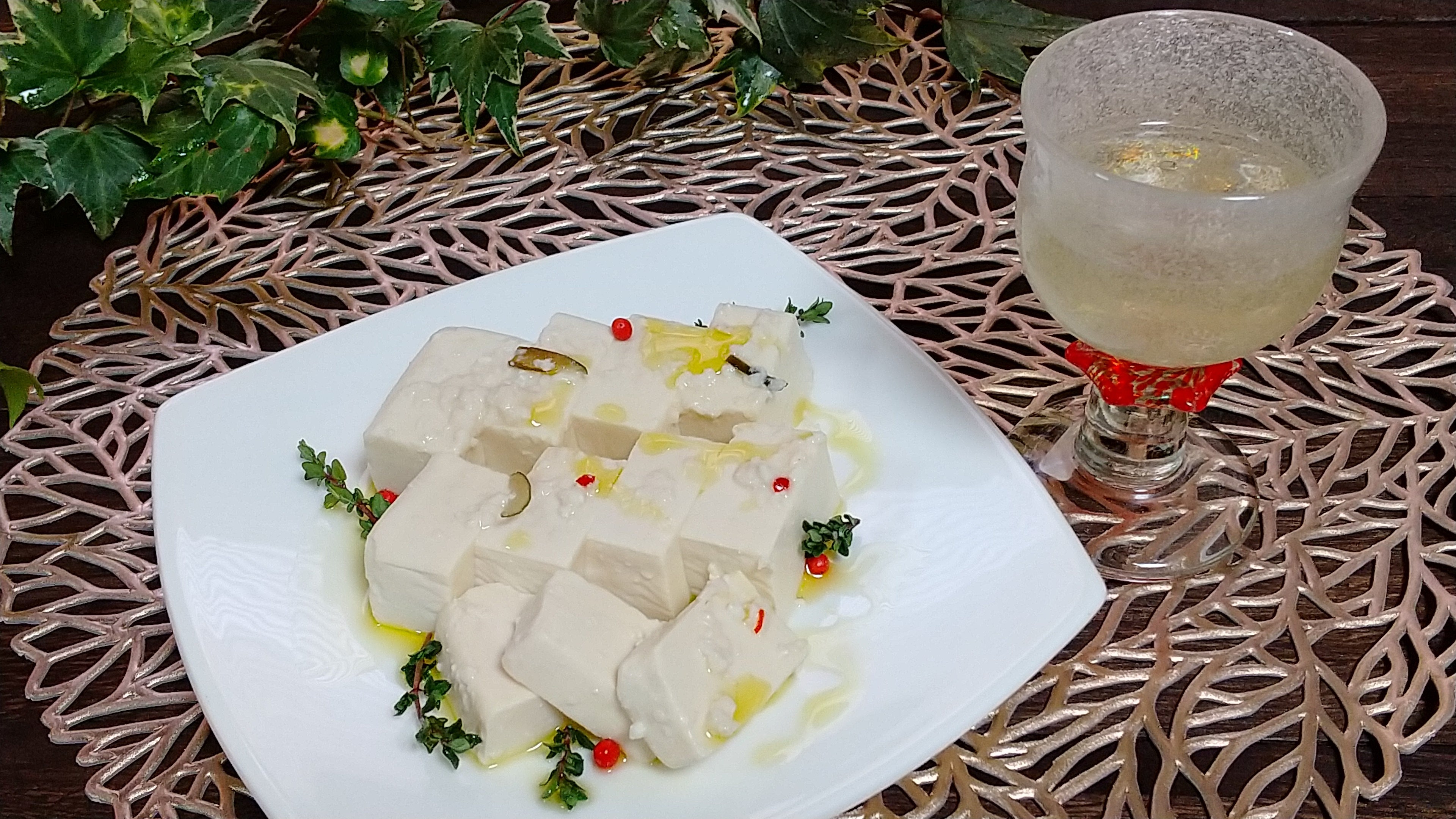 塩糀うまみプラス×豆腐の塩糀漬け（チーズもどき）