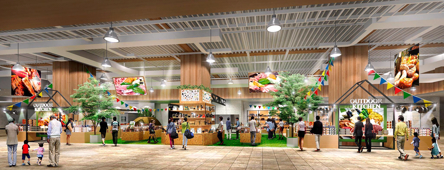 食祭テラス（阪神梅田本店内）