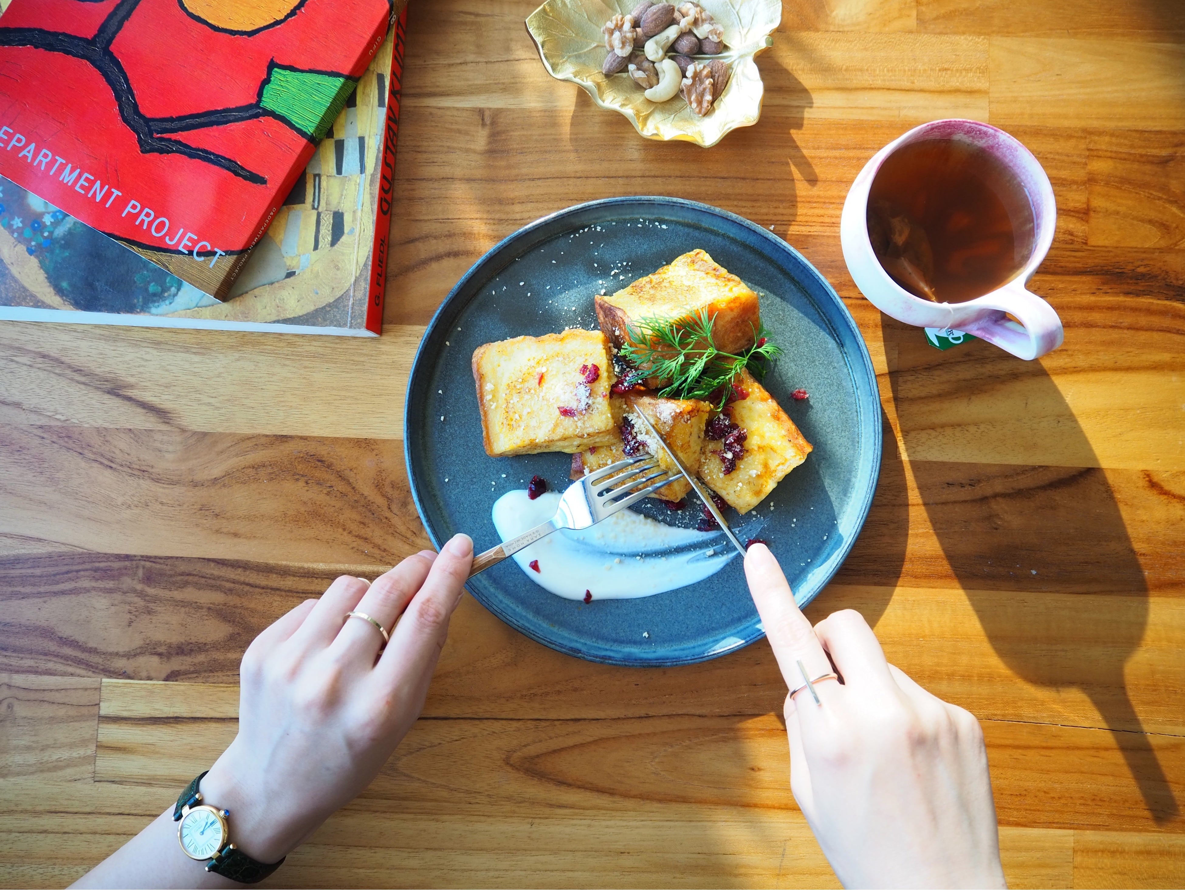 白味噌とチーズのシーズニング×フレンチトースト