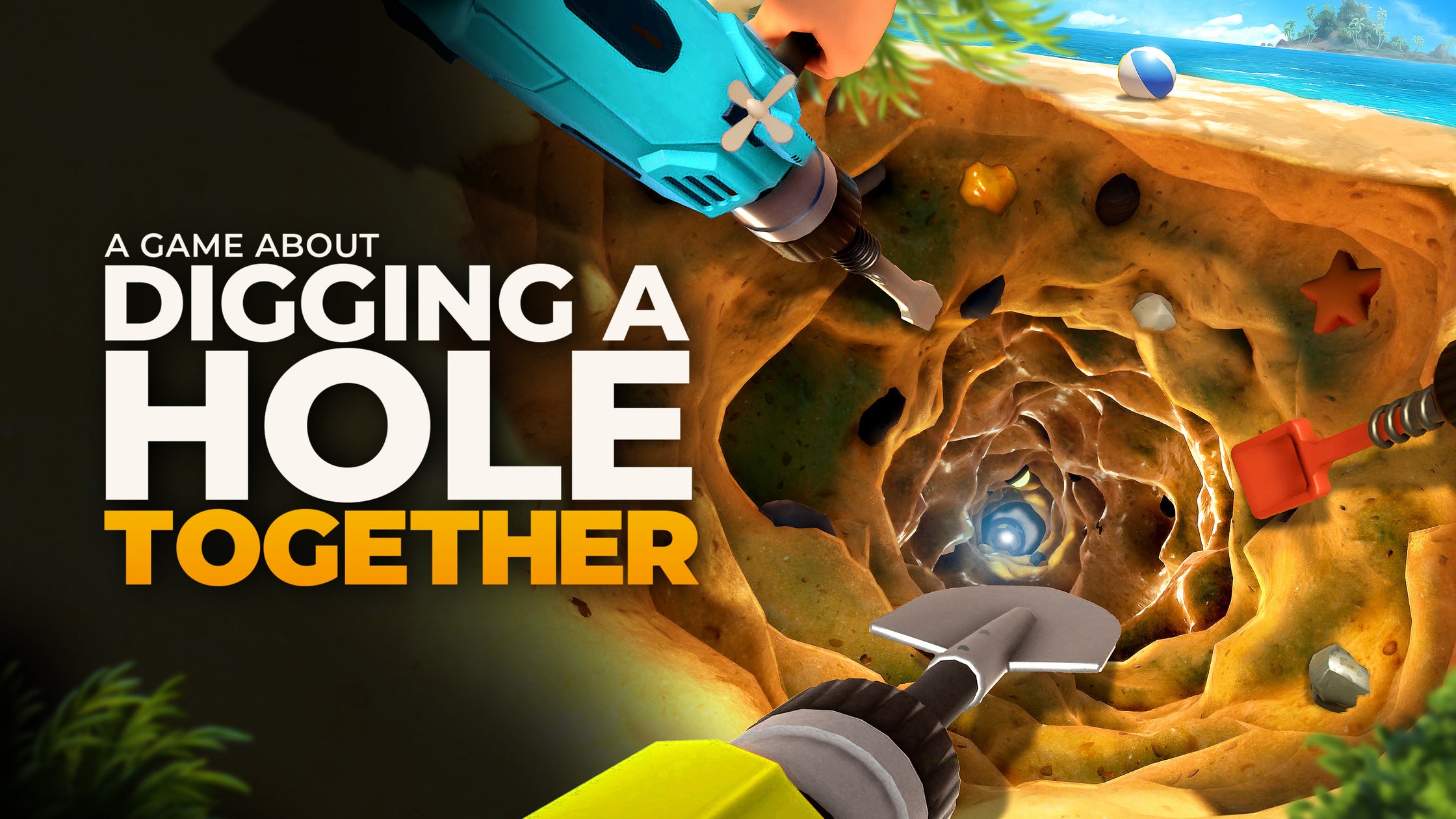穴掘り協力ゲー続編!『A Game About Digging A Hole Together』2026年後半発売 穴掘り協力ゲー続編!『A Game About Digging A Hole Together』2026年後半発売