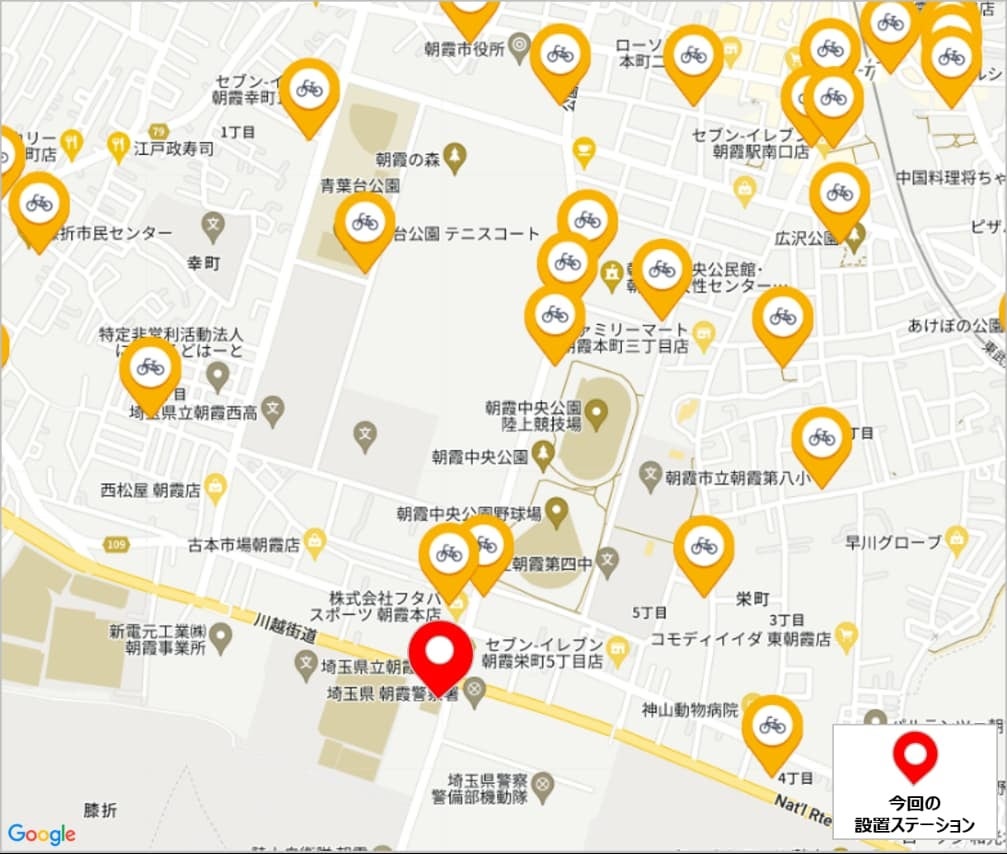 シャリエ朝霞グランフィールド（住所：埼玉県朝霞市幸町3丁目13番地10）