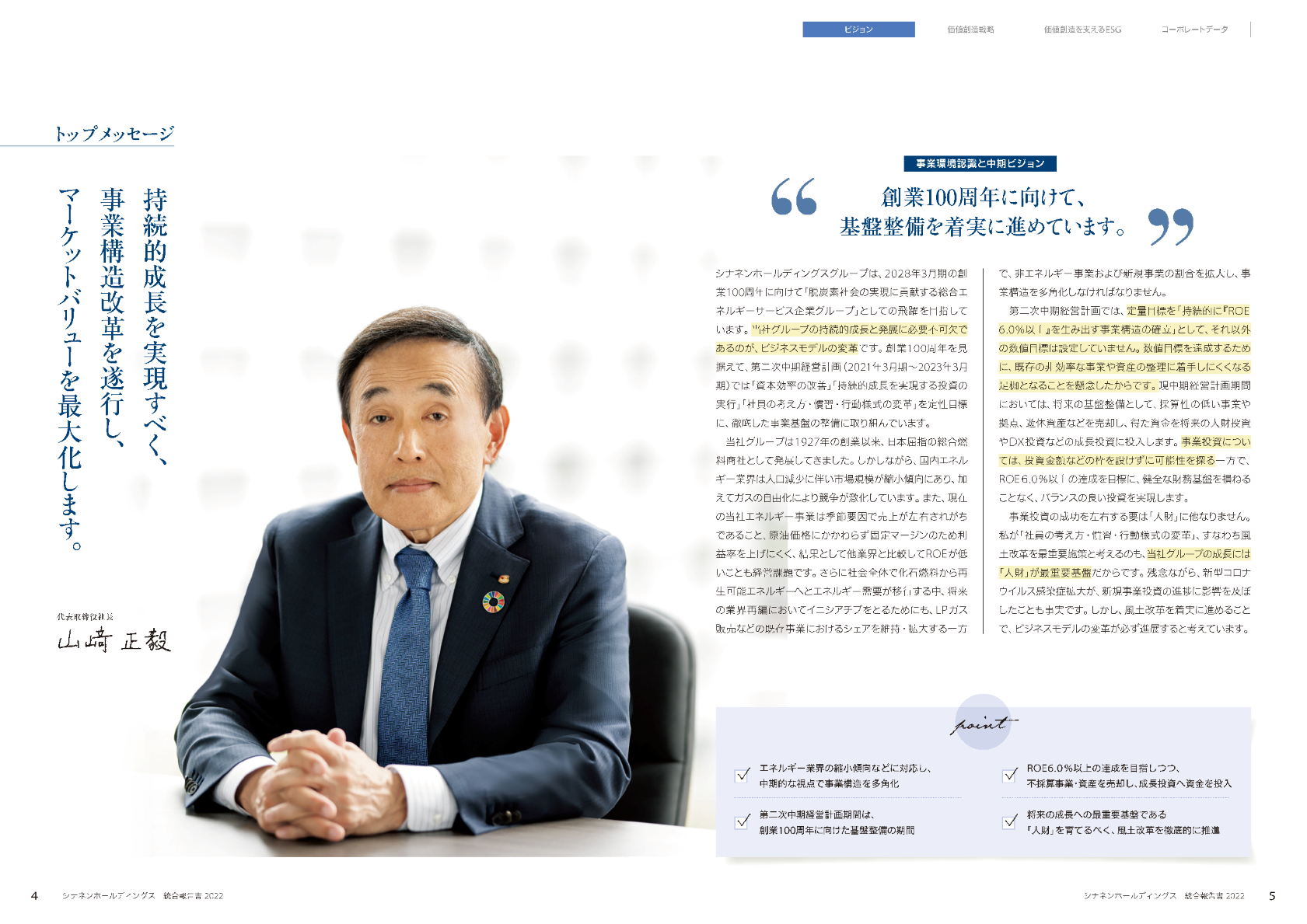 トップメッセージ