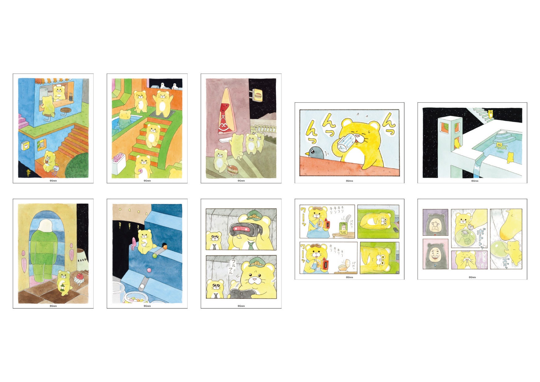 ・ステッカー（10種）　各330(税込)