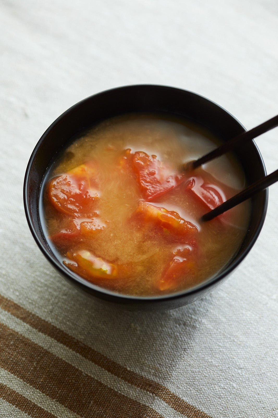 トマトのみそ汁