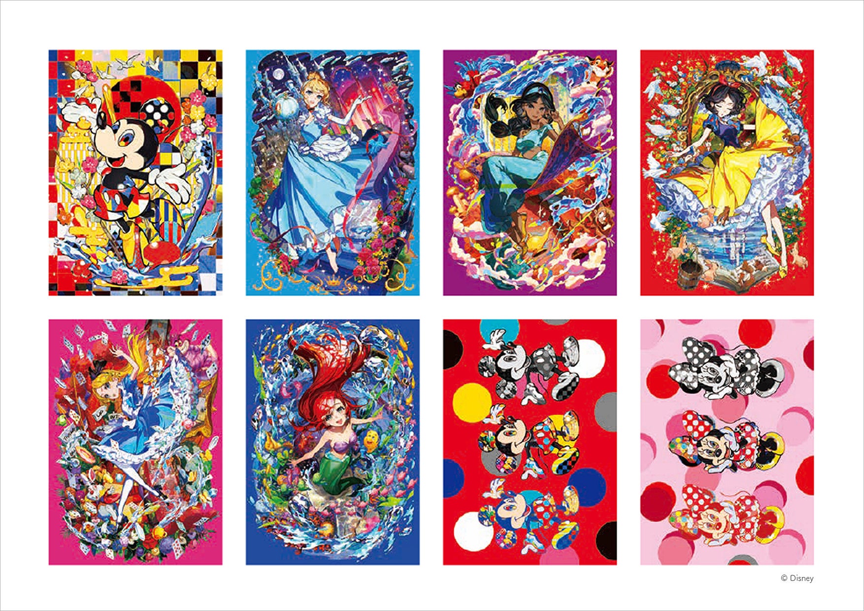 ディズニーファン必携” Mika Pikazoが描く美麗でキュートなディズニー