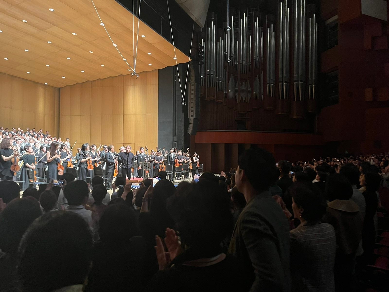 チョン・ミョンフン指揮2024年5月ソウル公演カーテンコールより