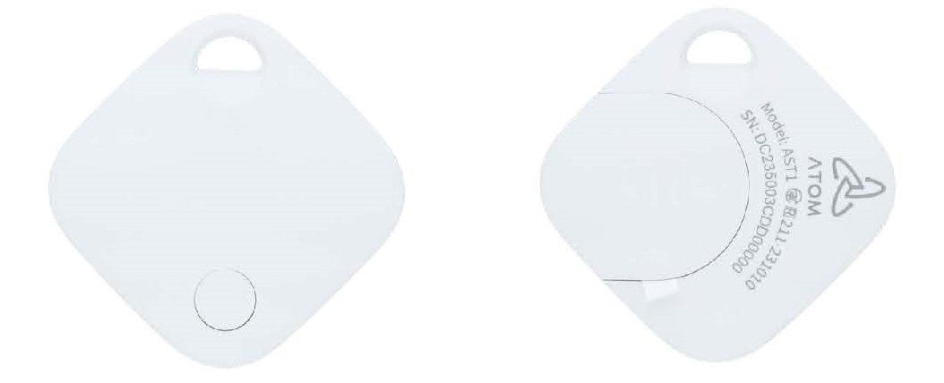 ATOM Smart Tag 左-前面/右-背面