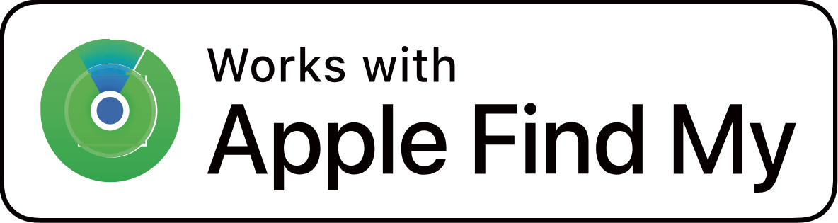 Works with Apple Find My バッジ