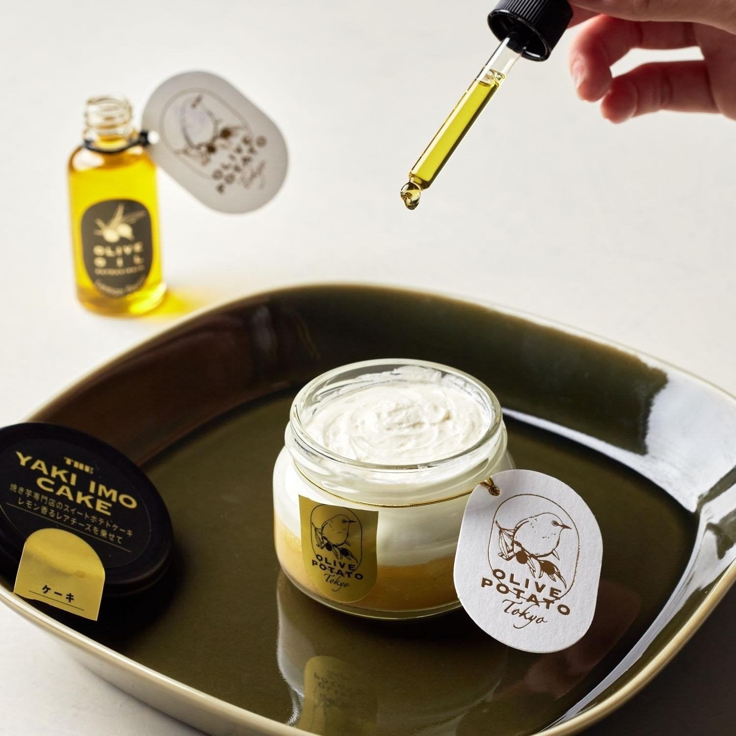 檸檬香る焼き芋チーズケーキ